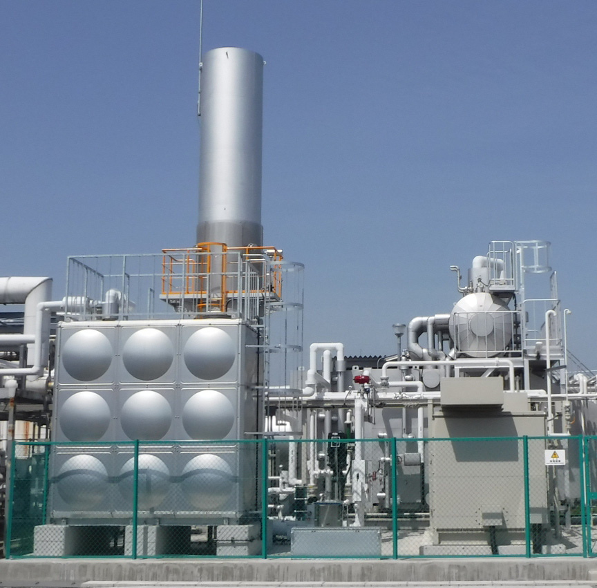 New cogeneration system at the Chiba Plant