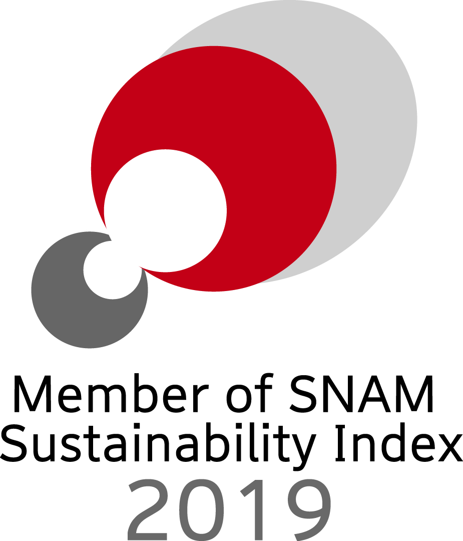 Member of SNAM Sutainability Index 2019