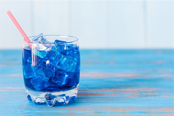 Photo of blue drink