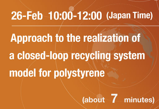 Approach to the realization of a closed-loop recycling system model for polystyrene