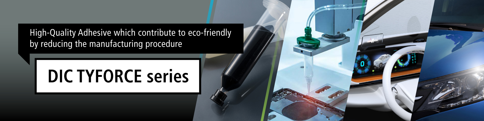 Adhesives that reduce CO2 emissions and Processes