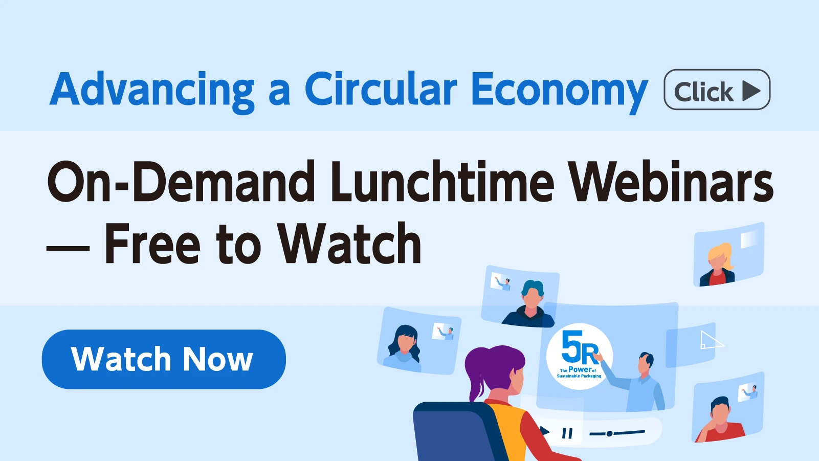 On-demand lunchtime webinars. Free to watch