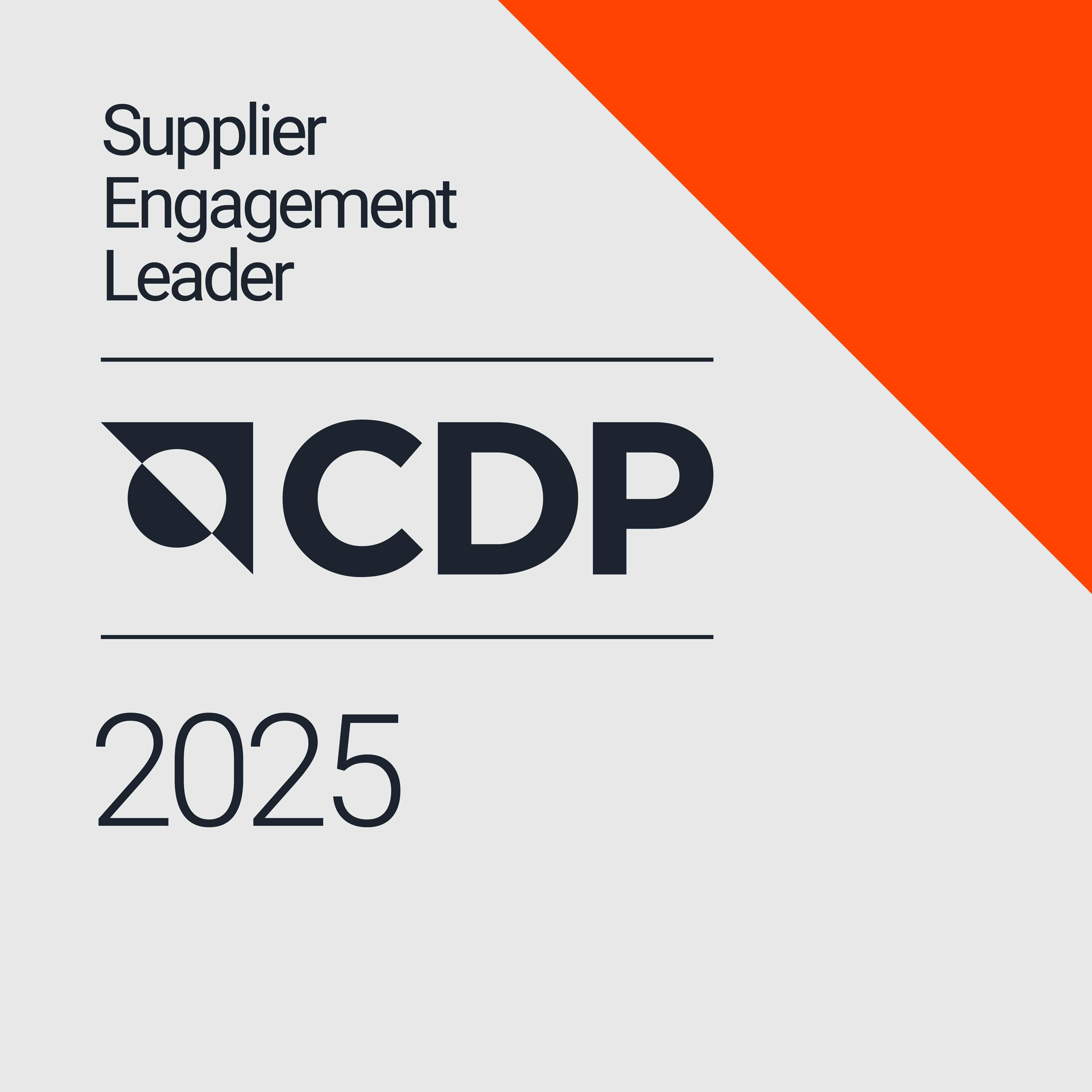 CDP Supplier Engagement Leader 2025