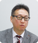 Manager in Charge of Efficiency, Production Management Department Kazuo Kawaguchi