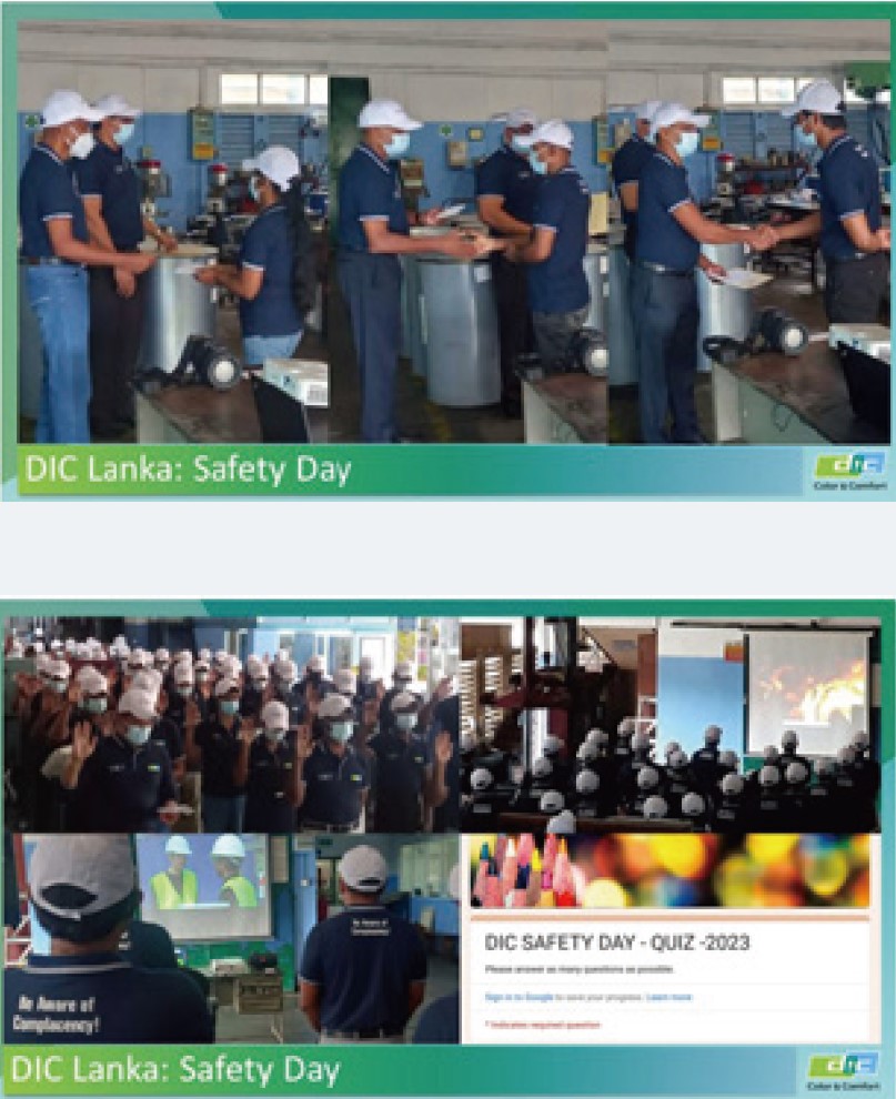 Asia–Pacific Region DIC Group Company Holds Annual Safety Day in 2023