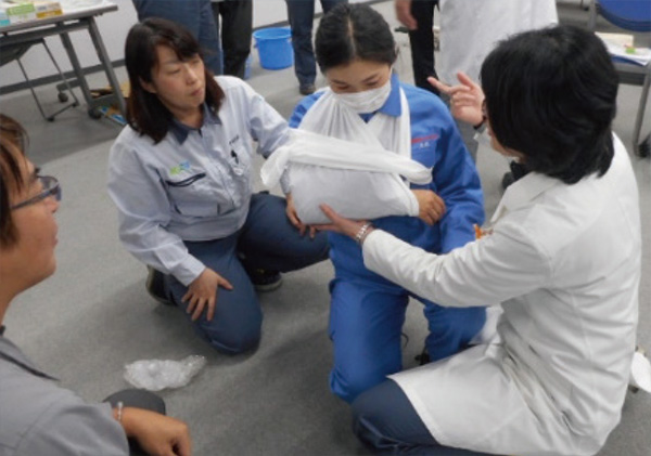 Comprehensive disaster drill at the Tokyo Plant