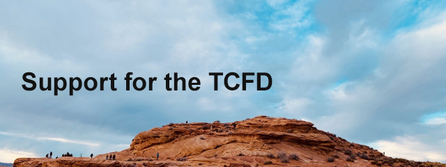 Support for the TCFD