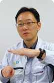 Head Researcher, Adhesive Technical Group 1, Adhesives Technical Division　Mutsuhiro Shimoguchi