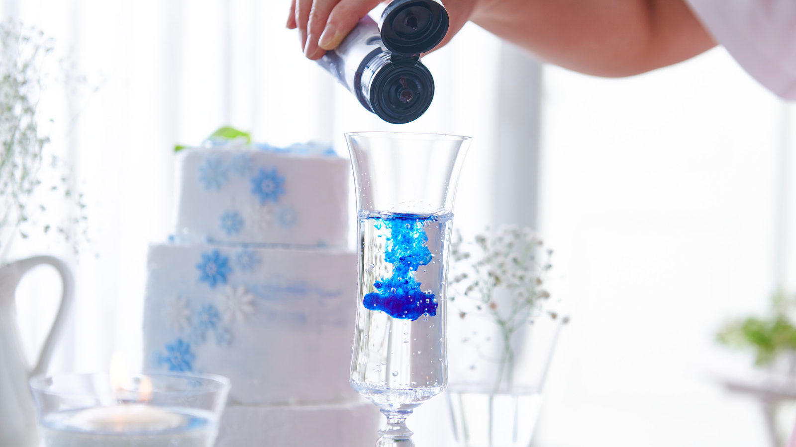 Product image of Linablue, an algae-derived blue colorant (phycocyanin)