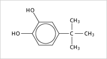 4-ターシャリー・ブチルカテコール「DIC-TBC」 構造式