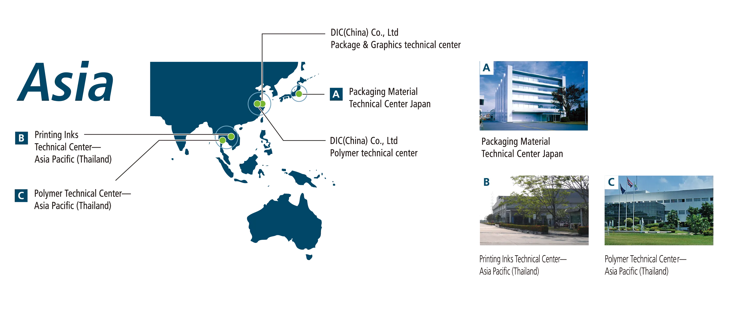 Locations in APAC