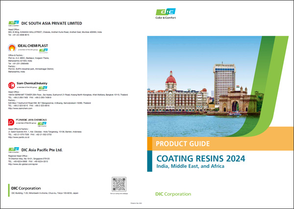 Coating resins catalogue for Indian market
