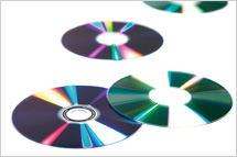 CD、DVD、ブルーレイディスク