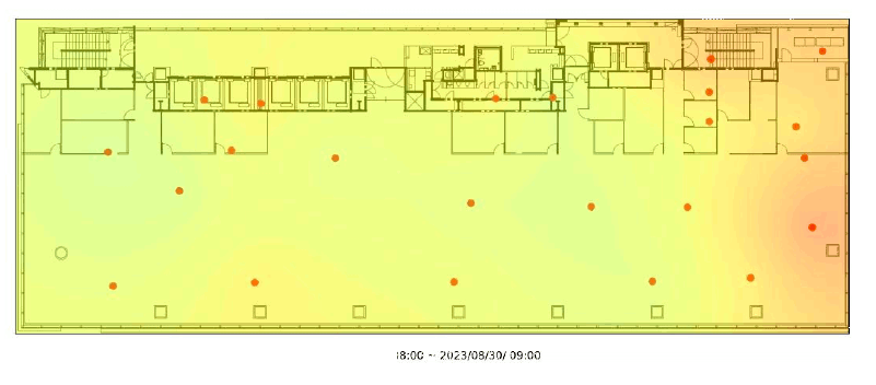 分布図表示