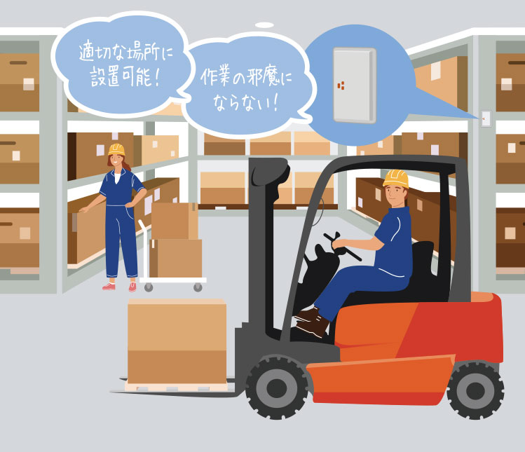 工場・倉庫のセンシング