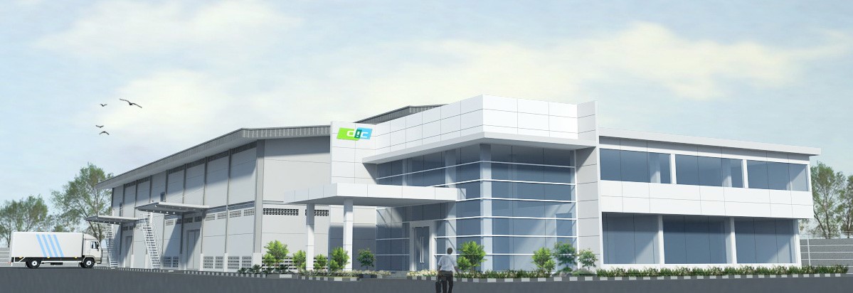 Artist’s conception of the completed New Facility